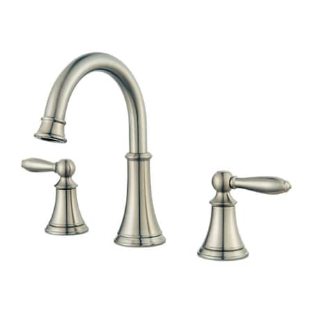 Pfister Courant Wdsd Bath Faucet 3 Hole, 8 To 15 Inch, 2-Handle BN